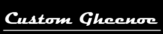 Custom Gheenoe Logo