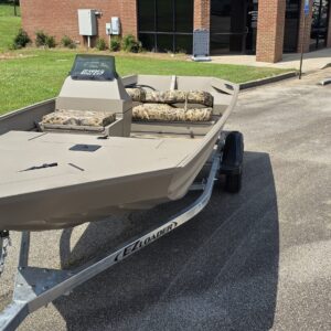 2025 Alweld Jon Boat 1752VV Marsh Side Console with Prop Tunnel