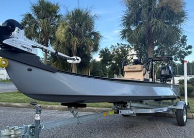 Custom Gheenoe LT25 Custom Gray Color